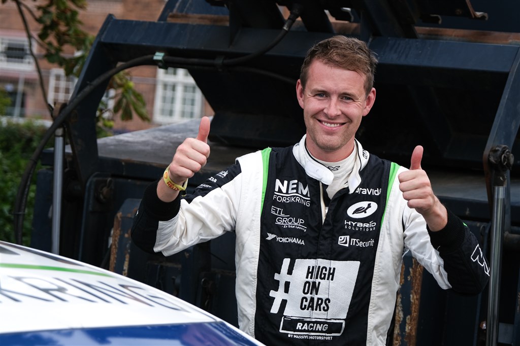 Kasper H. Jensen tog første sejr i 2021 til High on Cars Racing by Massive Motorsport.
(Foto: TCR Denmark/Kim Gripping)